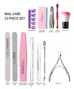 Bộ dụng cụ làm móng 12 món