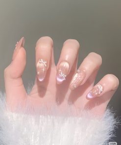 Nailbox Mắt Mèo Hoa Hồng