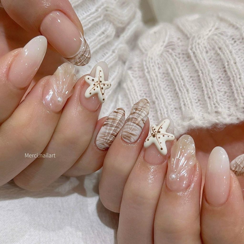 Mẫu nailbox đi biển