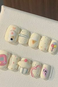 Nailbox họa tiết hoạt hình mini