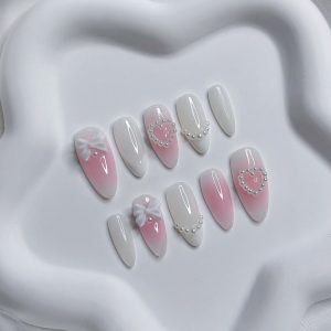 Mẫu móng mắt mèo hồng nhạt